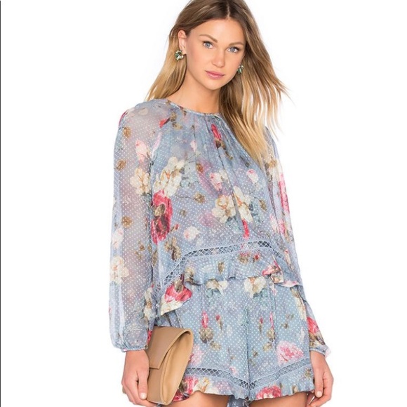 Zimmermann Harvoc Silk Blouse (Size 1) - Picture 2 of 6